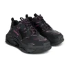 Triple S Sneaker “All Over Logo – Nero Rosa” 524039W2FA11050