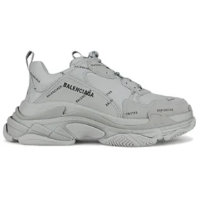 Triple S Sneaker “Allover Logo – Grigio” 536737W2FA11210