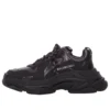 Triple S Sneaker “Allover Logo – Nero” 536737W2FA21081