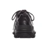 Triple S Sneaker “Allover Logo – Nero” 536737W2FA21081