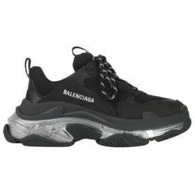 Triple S Sneaker “Black Iridescent” 544351W2FB21001