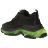 Triple S Sneaker “Black Yellow Fluo” 541624W09ON1047