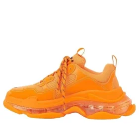 Triple S Sneaker “Clear Sole Orange” 544351W2GA17510