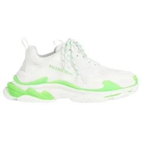 Triple S Sneaker “Fluo Green” 524039W2CA33890