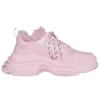 Triple S Sneaker in pelliccia sintetica “Pink” 668562W3CQ55000