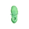 Triple S Sneaker “Suola trasparente – Verde neon” 541624W2CF13801