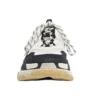 Triple S Sneaker “White Black” 536737W09OM9058