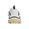 Triple S Sneaker “White Black” 536737W09OM9058