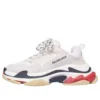 Triple S Sneaker “White Black Red” 533882W09E19000