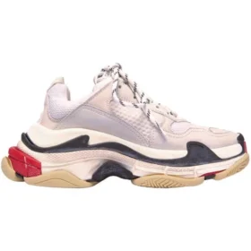 Triple S Sneaker “White Black Red” 533882W09E19000