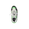 Triple S Sneaker “White Green Fluo” 536737W09O69063