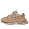 Triple S suola trasparente “Marrone” 541624W2GA12510