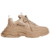 Triple S con logo su tutta la superficie “Beige” 536737W2FA19911
