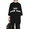 Tubular T-Shirt 360 Oversized “Black” 720501TNVD51070
