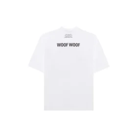 Unisex con stampa “I Love Dogs”, bianco 641614TJVH19000
