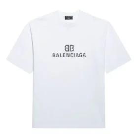 Unisex FW21 con stampa logo, bianco 612966TKVI79040