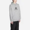 Uomo Balenciaga con logo stampato, grigio 570811THV781300