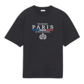 Versione Paris a maniche corte, nero 594599TGV481000