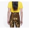 X-Rated Small, vestibilità slim, maniche corte, giallo 612964TIVA71802