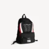 Zaino da uomo Balenciaga | Collaborazione con la NBA Explorer in nero/bianco/rosso vermiglio
