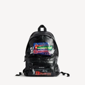 Zaino da uomo Explorer in nero/multicolore