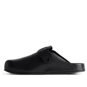 Zoccoli in pelle Sunday “Nero” 761284WCEA11000