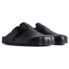Zoccoli in pelle Sunday “Nero” 761284WCEA11000